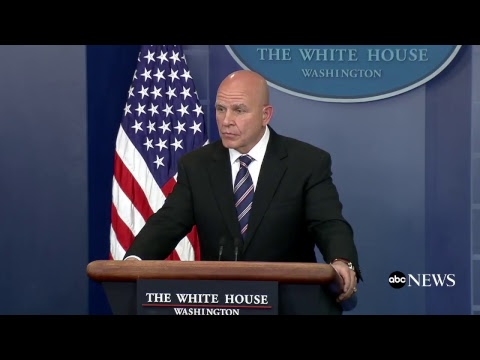 NSA Gen. McMaster Full Remarks at Briefing Amid Trump-Russia Reports| ABC News
