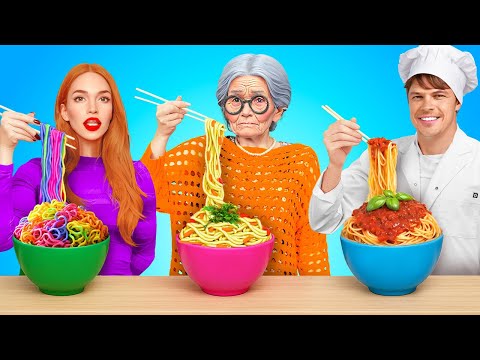🍝 MOI VS MAMIE VS CHEF DÉFI CULINAIRE 👊 Confrontation Épique en Cuisine Que Vous Allez Adorer !