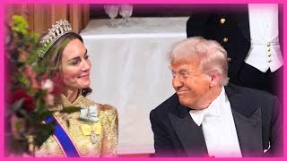 President Trump Calls Princess Catherine 'Radiant' in State Banquet Speech