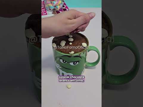 😍🍫 Bolo de Caneca com Toddy ☕🍫 | Receita Fácil, Rápida e Fofinha! #receitasdeminuto #receitadacamila