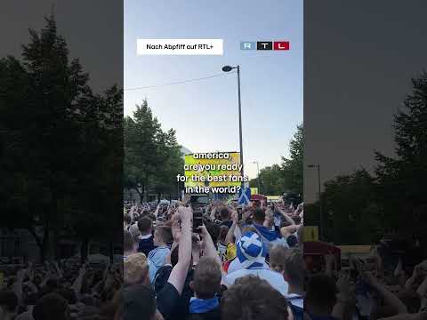 Schottland-Fans bald in Amerika 🏴😍