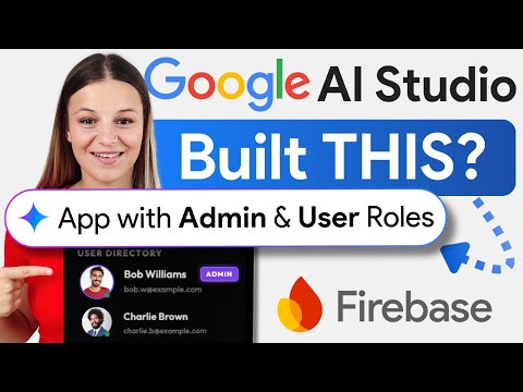 Google AI Studio Now Builds Roles & Permissions? 🤯 (Firebase | Firestore Setup)