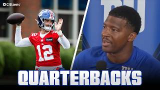 Quarterbacks Jameis Winston & Brandon Allen | Giants Huddle | New York Giants