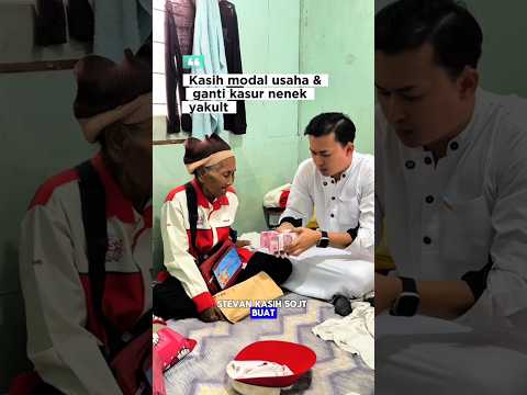 KASIH MODAL USAHA & KASUR BARU BUAT NENEK YAKULT 🥺