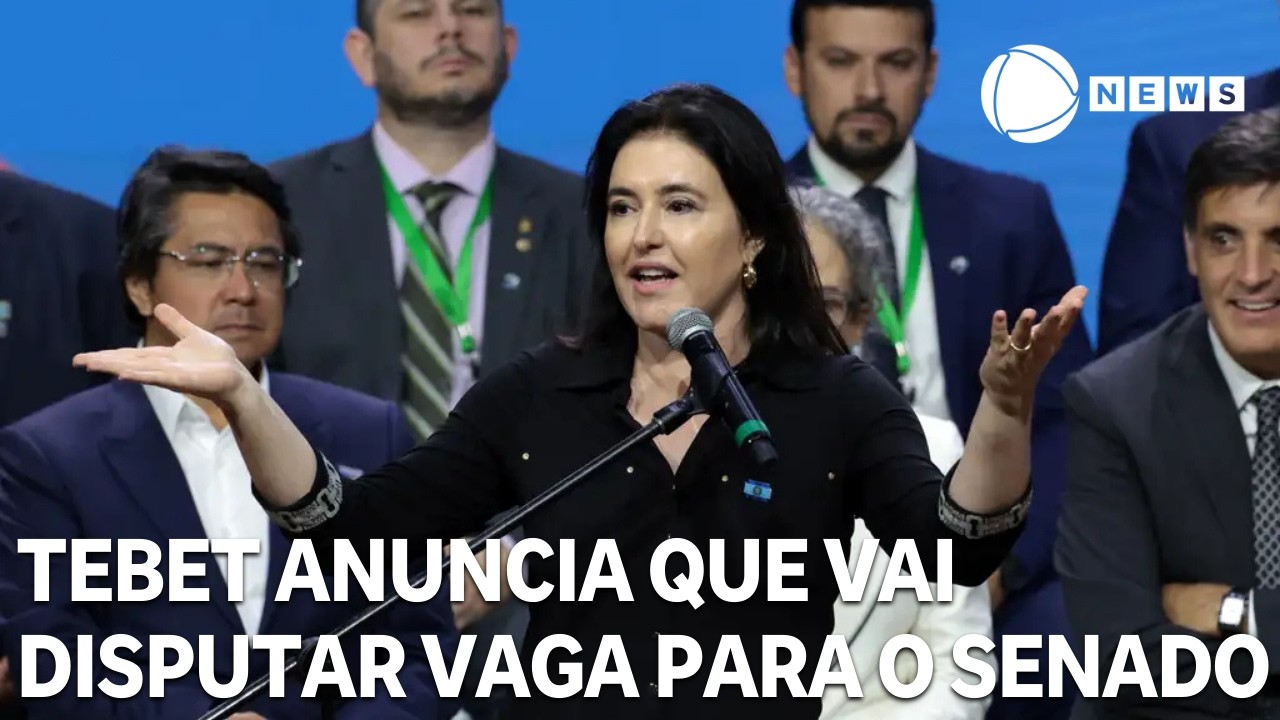 Simone Tebet anuncia que vai disputar vaga para o senado por SP
