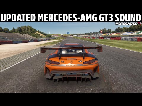 Rennsport - Updated Mercedes AMG GT3 Engine Sound | Update 1.13.0