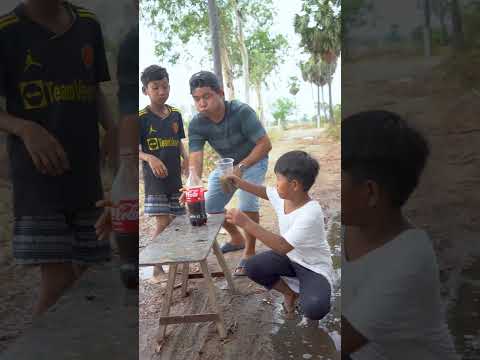 Survival Skills SIMPLE But USEFUL Thirsty CoCa Cola in Forest #forest #survival #camping #outdoor