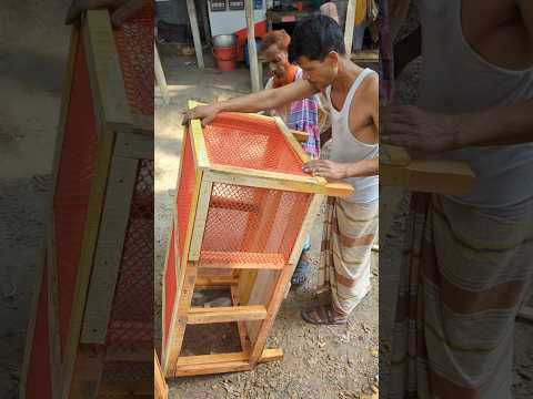 making chicken coop #diywoodworking #youtubeshorts #youtubefeed #uswoodworking