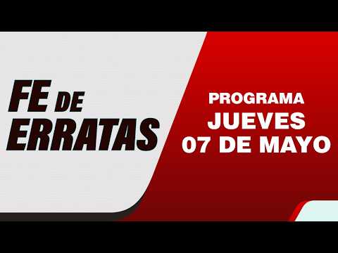 Fe de Erratas | A menos de un mes de definir quién será el nuevo presidente de la república - ATV+
