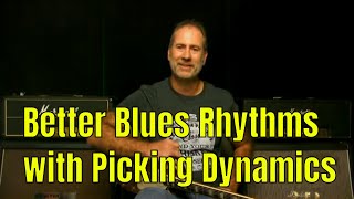 Picking Dynamics Lesson Using The "Keep Your Hands To Yourself" Blues In A Rhythm