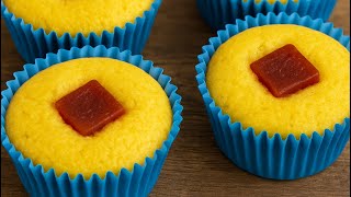 Do forno ao ￼Coração, o Cupcake de Milho com Goiabada mais fofo e gostoso que você vai provar!