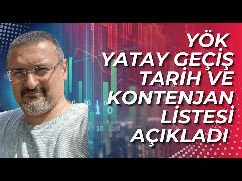 SON DAKİKA! YÖK YATAY GEÇİŞ KONTENJAN VE TARİH LİSTESİNİ AÇIKLADI. TÜM ÜNİVERSİTELER