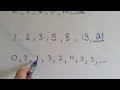 Identifying Patterns in Number Sequences