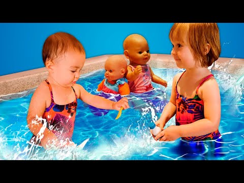 Kids' Toys and Dolls: Pool Adventures & Mermaid Rescues! 🌊🧜‍♀️