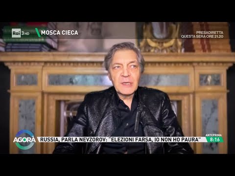 Intervista Alexander Nevzorov - Agorà 18/03/2024