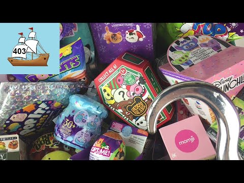 Blind Bag Ship #403 Aphmau, Holiday Deddy Bears, Power Rangers Funko Soda, Mini Barbie Smooshy Mushy