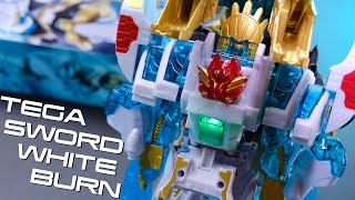 | TEGASWORD WHITEBURN | GOODEBURN & TEGASWORD "SUPER COMBINE" No.1 SENTAI GOZYUGER ASMR UNBOXING .