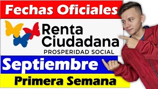 Renta Ciudadana: Cronogramas y listados de septiembre de encuentros comunitarios, días oficiales