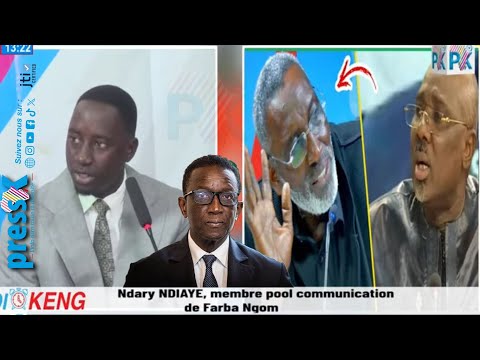 🔴URGENT_ Ndary NGOM charge Babacar NIANG: "Ce sont des vieux qui ont nourris des ambitions ratées.."