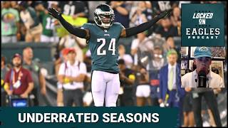 HISTORY: 2022 James Bradberry MOST UNDERRATED ELITE SEASON in Philadelphia Eagles history?!