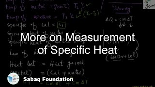 More on Measurement of Specific Heat