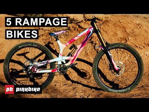 5 Unique Freeride Bikes From The 2024 Red Bull Rampage