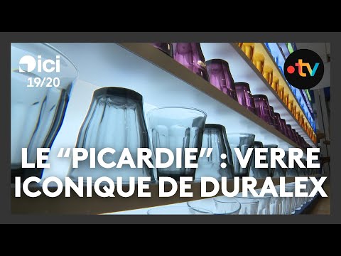 Le modèle "Picardie" de Duralex, "verre de la cantine" au design iconique, fête ses 70 ans