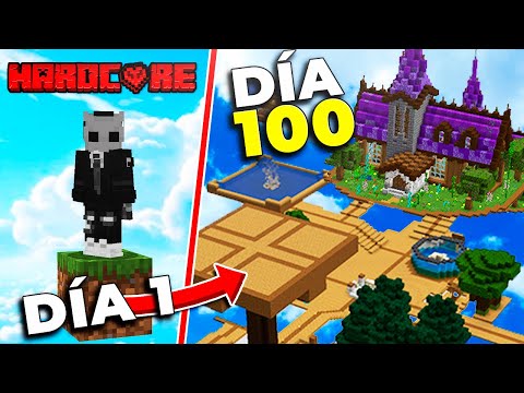 Sobreviví 100 DÍAS en UN BLOQUE HARDCORE