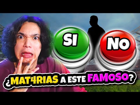 ¿MAT4RIAS A ESTA PERSONA?💀✌🏻 | ¡ELIGE UN BOTON!🔥