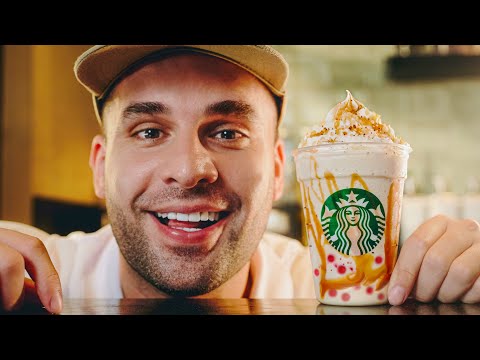 CREÉ MI PROPIO FRAPPUCCINO CON STARBUCKS!!