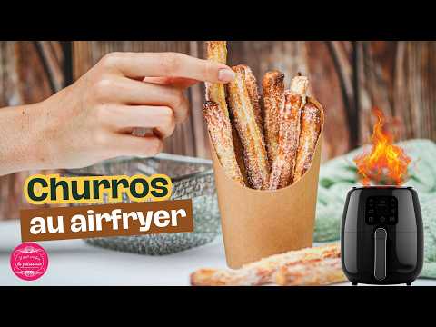 Churros au airfryer : la vraie recette sans oeufs !