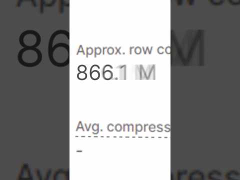 Inserting 1 BILLION rows to a Timescale Database 💀 #ad #programming #software #technology #code