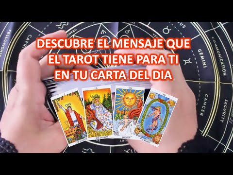 ☪️ DESCUBRE EL MENSAJE QUE EL TAROT TIENE PARA TI | TU CARTA DEL DIA | LECTURA DE TAROT