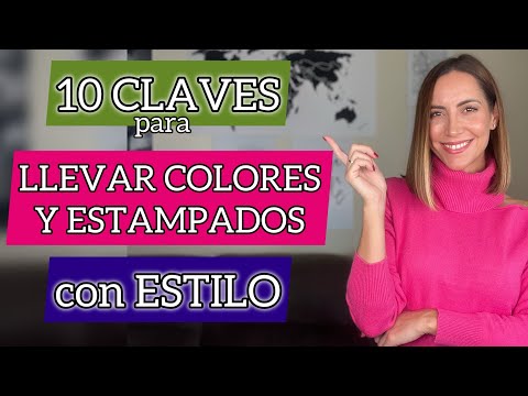 CÓMO VESTIR con COLORES 🩷💚 y ESTAMPADOS 🐆 COMO UNA PRO | 10 IDEAS para llevarlos CON ESTILO