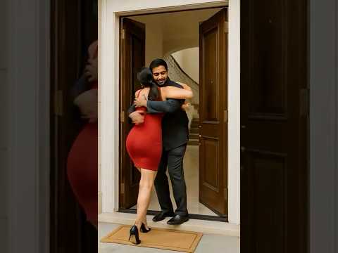 Why is he dancing because he is at home alone now? #ai #subscribe