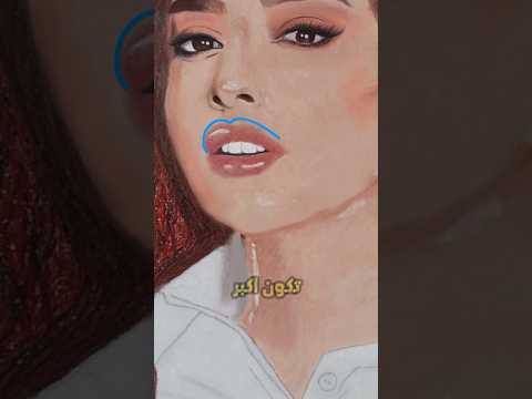 تعديل علي لوحات المتابعين .. #art #drawing #artdrawing #رسم #artandcraft #painting