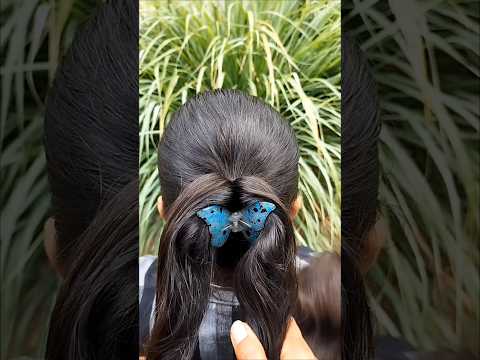fast'st ponytail hack⁉️😱 #shorts #feed #hacks #peinados #google #reels #trenzas #penteados #tranding