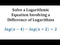 Logarithmic and Exponential Equations