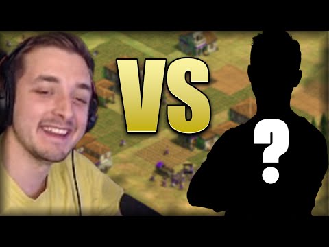 1V1 against a GERMAN STREAMER! | AoE 2 Ranking