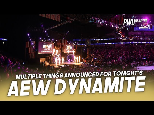 Multiple Things Announced For Tonight's AEW Dynamite