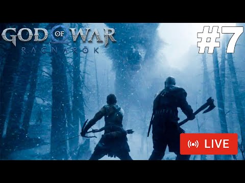 God of War Ragnarök Gameplay Livestream #7 Ending