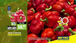 La METRO cumperi mai mult, plătești mai puțin pentru METRO Chef Ardei California roșu