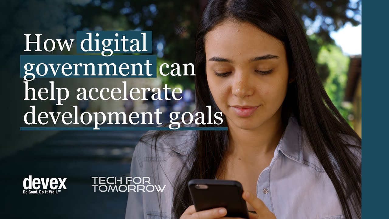 Watch: How digital government can help accelerate development goals