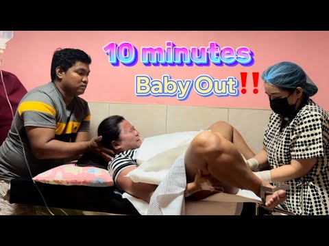 Baby out for 10minutes \\ LABOR AND DELIVERY \\ Normal Pregnancy \\ Childbirth 2024