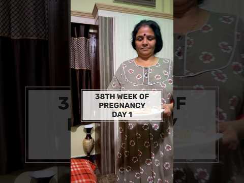 Week 38 Day 1: Pooja with Mom & Funny Chat with Dheeraj! 🌸🤰