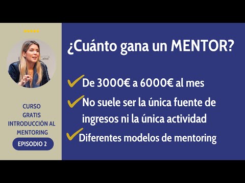 🔥 ¿Cuánto GANA un MENTOR de forma REALISTA?