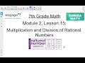Rational Numbers and Their Operations
