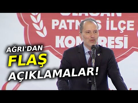 Fatih Erbakan'dan Ağrı'da FLAŞ Açıklamalar! 📡 Ağrı Patnos 3.Olağan İlçe Kongresi