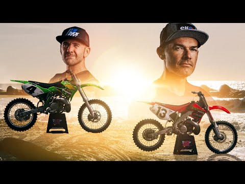 Kawasaki 250 KX VS Honda 250 CR Feat. Tortelli
