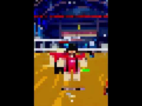 Playing volleyball legends #roblox